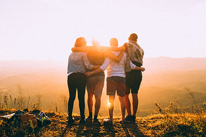 We Offer Award Winning Health & Wellness Programs Group of people standing on a hill